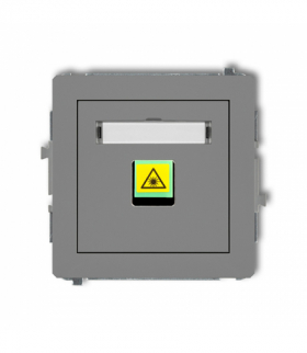 DECO Mechanizm gniazda światłowodowego/optycznego pojedynczego Karlik 27DGOP-1