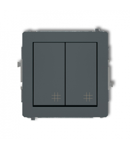 DECO Mechanizm łącznika podwójnego krzyżowego Karlik 28DWP-66