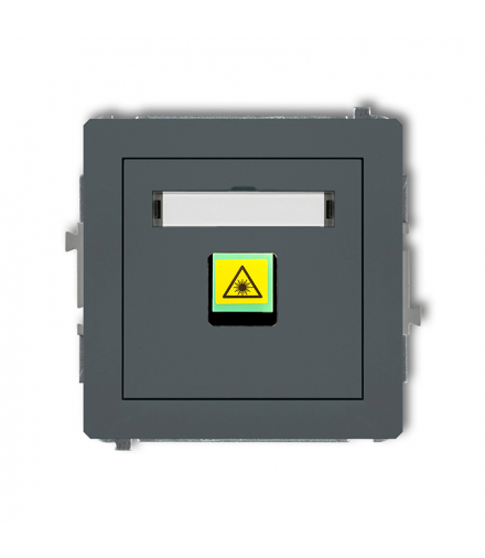 DECO Mechanizm gniazda światłowodowego/optycznego pojedynczego Karlik 28DGOP-1