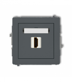 DECO Mechanizm gniazda pojedynczego HDMI 2.0 Karlik 28DHDMI-3