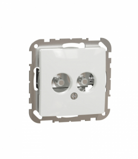 Sedna Design & Elements, Gniazdo ekwipotencjalne, białe Schneider SDD111061