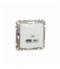 Sedna Design & Elements, Gniazdo ładowania USB typ A+C 2,4A, białe Schneider SDD111402