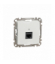 Sedna Design & Elements, Gniazdo komputerowe RJ45 kat. 5e UTP, białe Schneider SDD111451