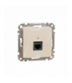 Sedna Design & Elements, Gniazdo komputerowe RJ45 kat. 5e UTP, beżowy Schneider SDD112451