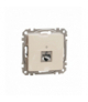 Sedna Design & Elements, Gniazdo komputerowe RJ45 kat. 5e STP, beżowy Schneider SDD112451S