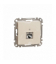 Sedna Design & Elements, Gniazdo komputerowe RJ45 kat. 6 STP, beżowy Schneider SDD112461S