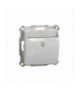 Sedna Design & Elements, Łącznik hotelowy elektroniczny, srebrne aluminium Schneider SDD113121E