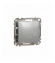 Sedna Design & Elements, Łącznik schodowy 16AX, srebrne aluminium Schneider SDD113166