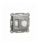 Sedna Design & Elements, Regulator temperatury 2-biegunowy (16A), srebrne aluminium Schneider SDD113506