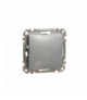 Sedna Design & Elements, Zaślepka, srebrne aluminium Schneider SDD113904