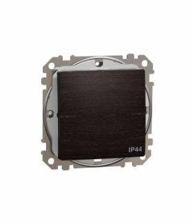 Sedna Design & Elements, Łącznik schodowy IP44, wenge, efekt drewna Schneider SDD281106