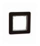 Sedna Design & Elements, Ramka 1-krotna, wenge, efekt drewna Schneider SDD381801