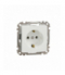 Schneider Electric Sedna Design & Elements, Gniazdo schuko, białe Schneider SDD111025