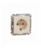 Schneider Electric Sedna Design & Elements, Gniazdo schuko, beżowe Schneider SDD112025