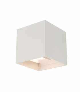 Lampa ogrodowa na elewację, regulowany kąt świecenia, LED RIKO 2x4W BIAŁA barwa CIEPŁOBIAŁA KOBI LIGHT KTLORO2X4CBB