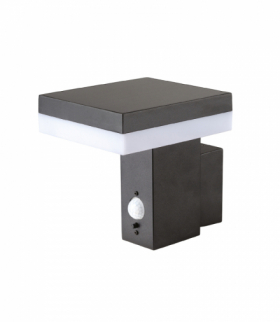 Lampa ogrodowa LED SOLARIS 2 5,5W z czujnikiem ruchu i zmierzchu barwa NEUTRALNA KOBI LIGHT KTLOS25WNBC