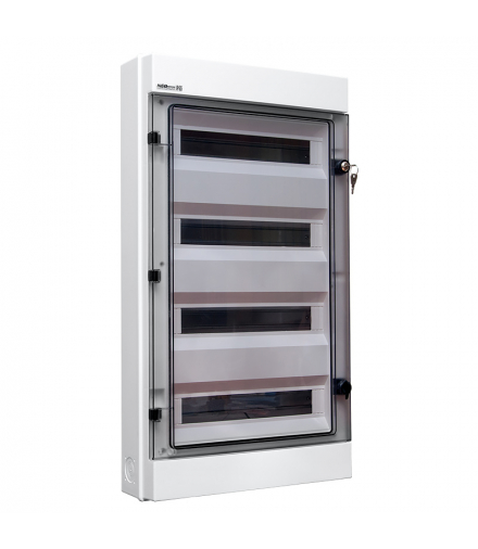 Rozdzielnica hermetyczna RH-72/4Z, listwy zaciskowe, wspornik TH35, IK07, 1000V DC, IP65