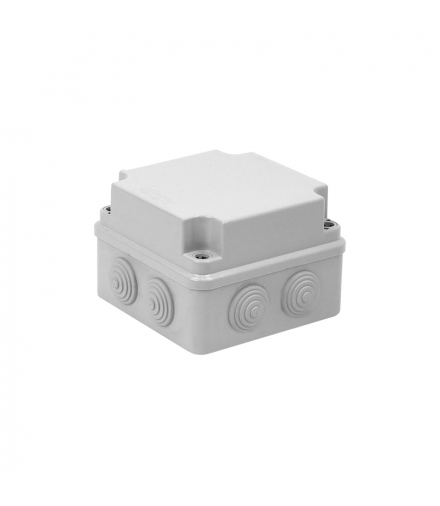 Puszka hermetyczna PH-1B.3, z zamocowanymi elastycznymi dławikami PE, IP65