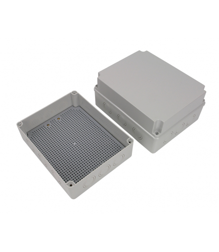 Puszka Hermetyczna PH-4A.2P, z osłabieniami pod dławiki, płyta PMT-4, IP65