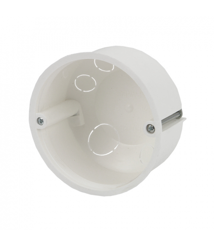 Puszka Instalacyjna Podtynkowa PO-fi80 do płyt gipsowych + pokrywa 13.98, biała