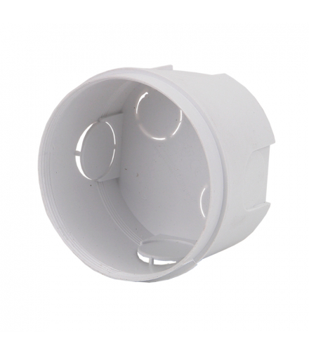 Puszka Instalacyjna Podtynkowa PKp/t fi70, z pokrywą, biała