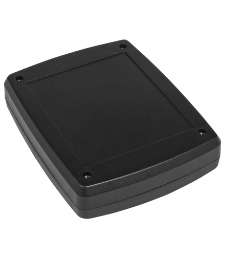 Puszka Hermetyczna Przemysłowa PHP-124, z uszczelką wylewaną, pokrywa na wkręty, czarna, IP67
