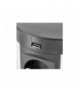 Przedłużacz biurkowy wpuszczany COMFORT PLUS 120mm,4x gn french,2xUSB.2xRJ45,ład induk 5W,przew 1,5m,czarny GTV AE-BPW4F120P-20