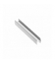 Profil aluminiowy HR 10/4 mm, L 2,35 m, kolor silver anodising GTV A-HR10-235-05