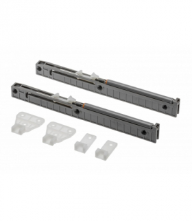 Spowalniacz amortyzator do szuflad metalbox Prestige, od 350mm, kpl. 2 szt. GTV AM-MBSOFT-P2