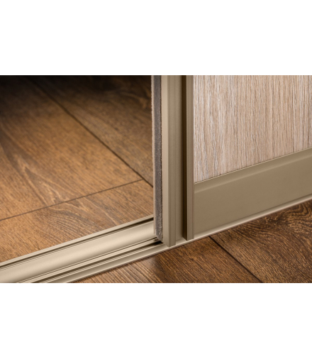 Profil aluminiowy maskownica PRO, L 2,35 m, kolor champagne GTV A-MPRO-235-90