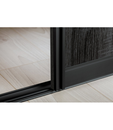 Profil aluminiowy maskownica PRO, L 3 m, kolor czarny GTV A-MPRO-300-20M