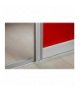Profil aluminiowy rączka symetryczna FALDA 10 mm/4 mm, L 2,7m, kolor srebrny - anodowany GTV A-R10FALDA-270-05