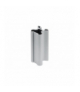 Profil aluminiowy rączka symetryczna FALDA 10 mm/4 mm, L 2,7m, kolor srebrny - anodowany GTV A-R10FALDA-270-05