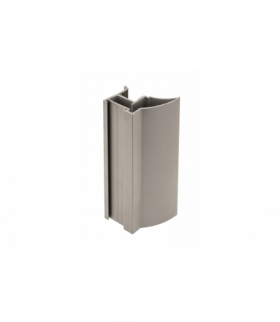 Profil aluminiowy rączka NOVO 10 mm/4 mm, L 2,7 m, kolor szampan - anodowany GTV A-R10NOV-270-90