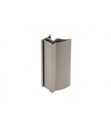 Profil aluminiowy rączka NOVO 10 mm/4 mm, L 2,7 m, kolor szampan - anodowany GTV A-R10NOV-270-90