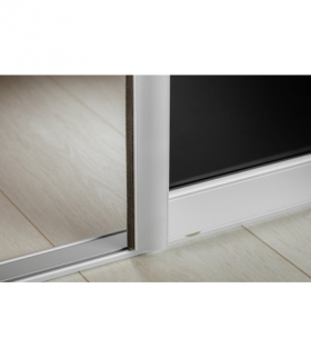 Profil aluminiowy rączka TRAFO 10 mm/4 mm, L 2,7 m, kolor kolor srebrny - anodowany GTV A-R10TRAFO-270-05