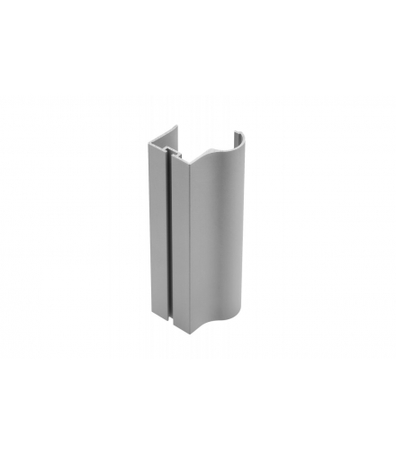 Profil aluminiowy rączka ERGO 18 mm, L 2,7 m, kolor srebrny - anodowany GTV A-R18ERG-270-05