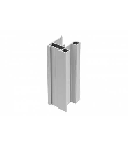 Profil aluminiowy rączka LOCA 18 mm/4 mm, L 3,05 m, kolor srebrny - anodowany GTV A-R18LOCA-305-05