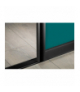 Profil aluminiowy rączka NOVO S 18 mm/16 mm/4 mm, L 2,7 m, kolor czarny GTV A-R18NOVS-270-20M