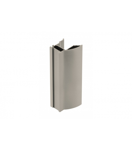 Profil aluminiowy rączka NOVO S 18 mm/16 mm/4 mm, L 2,7 m, kolor szampan - anodowany GTV A-R18NOVS-270-90