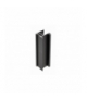 Profil aluminiowy rączka VISTA 18 mm/4mm, L 2,7m, kolor czarny - anodowany GTV A-R18VIS-270-20M
