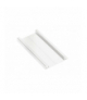 Profil aluminiowy tor dolny EVO, L 2,35 m, kolor biały GTV A-TDEVO-235-10
