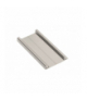 Profil aluminiowy tor dolny EVO, L 2,35m, kolor szampan - anodowany GTV A-TDEVO-235-90