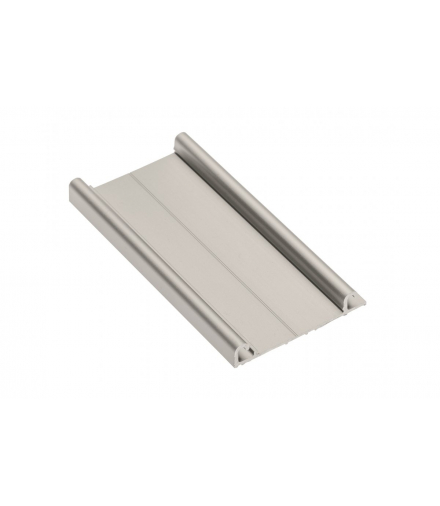Profil aluminiowy tor dolny EVO, L 4,05 m, kolor szampan - anodowany GTV A-TDEVO-405-90