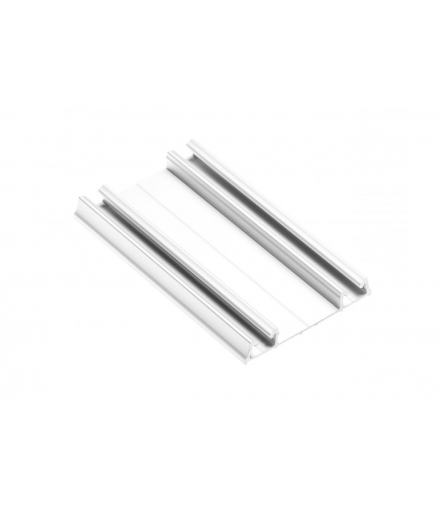 Profil aluminiowy tor dolny PRO, L 2,35 m, kolor biały GTV A-TDPRO-235-10