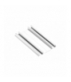 Profil aluminiowy tor dolny PRO, L 2,35 m, kolor biały GTV A-TDPRO-235-10