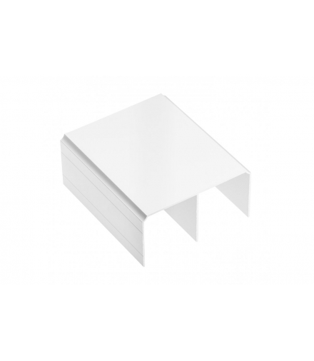 Profil aluminiowy tor górny, L 2,35 m, kolor biały GTV A-TG-235-10