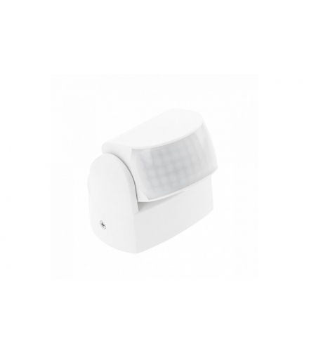 Czujnik ruchu CR-9 mini, max.1200W,AC220-240V,50/60Hz,180°/360°,max.12m,IP65,LED,biały GTV CR-CR9M00-00