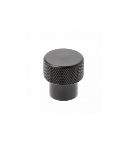 Gałka aluminiowa STRUCTURE czarny mat GTV GA-STRUCTURE-1-20M