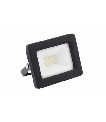 G-TECH Naświetlacz LED 10W, 800lm AC220-240V, 50/60 Hz, PF powyżej 0,9, RA powyżej 80, IP65, 120°, 6400K, czarny GTV GT-GCX10W-6